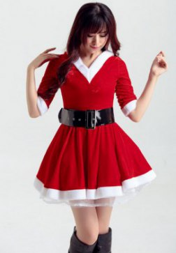 Sweetie Christmas Hooded Costume