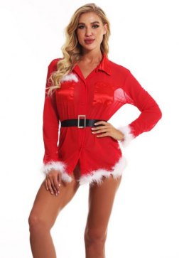 Christmas Shirt with Belt