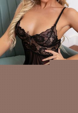 Lace and Bow Babydoll