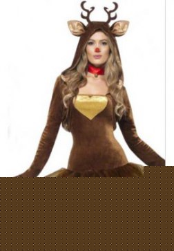 Furry Reindeer Costume