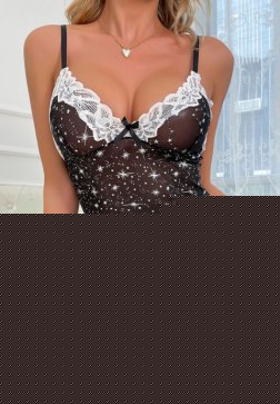 Starry Eyed Babydoll Set