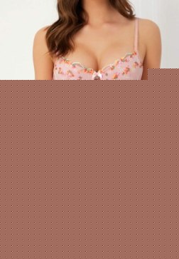 Floral Beauty Embroidered Bra Set