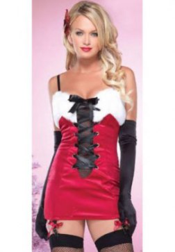 Sleeveless Bodycon Christmas Dress