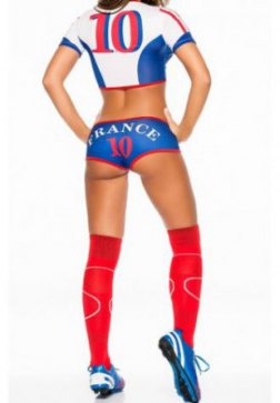France Soccer Player Costume