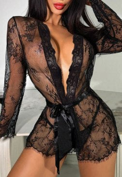 Lust On My Mind Lace Robe