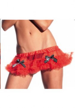 Mini Petticoat With Polka Dot Bows