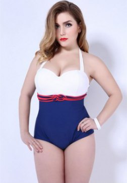 Halter Push Up Monokini