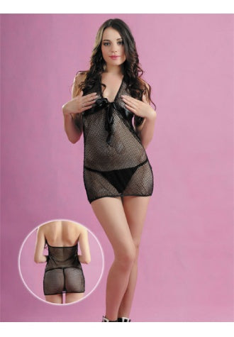 Sexy Fishnet Chemise