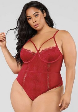 Plus Size Real Me In Teddy