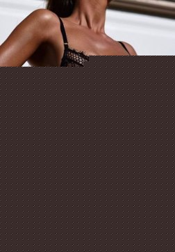 Midnight Infatuation Lace Teddy