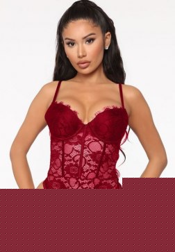 Lay Me Down lace Teddy