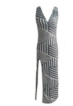 Fashion Enchanting Spandex Squama Slim Evening & Party Long Dresses