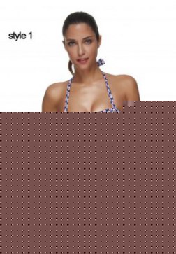 Women's Sexy Bikini Printing Sling Bikini Set