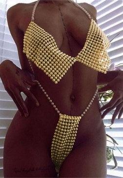 Pleasing Pearl Bralette Set