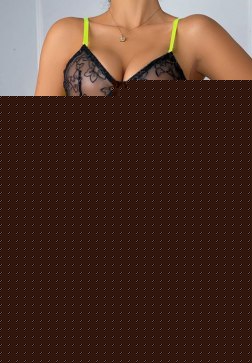 Midnight Lace Bra Set