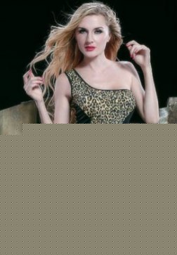 One Shoulder Leopard Tube Dress