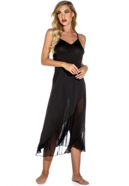 Femme Fatale Black Dress