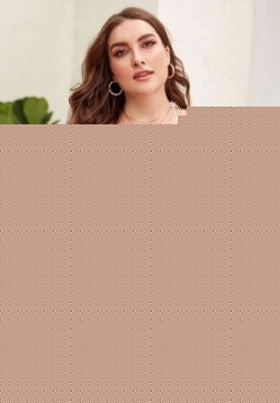 Plus Size Chain Is Love Bustier Set