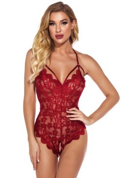 Intense Passion Lace Teddy