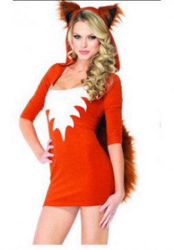 Fox Style Fancy Dress Costume