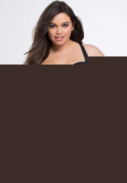 Plus Size Push Up Ruched High Waisted Bikini Swimsuit