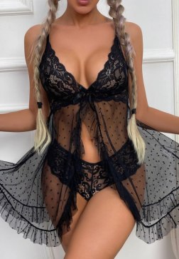 Dreamy Devotion Babydoll Set