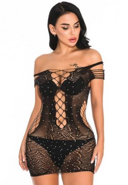 Crossing Over Chemise Set