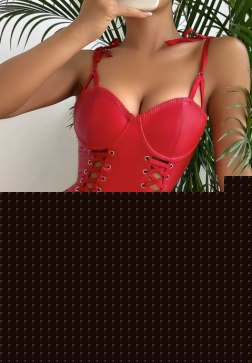 Sizzling Seduction Wet Look Teddy