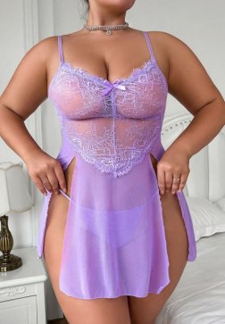 Plus Size Split The Difference Babydoll