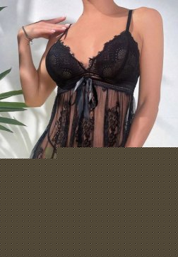 All Night Long 2 Piece Babydoll Set