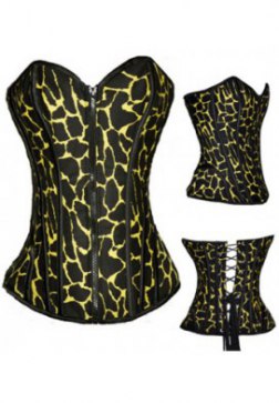 Exclusive Animal Prints Steel Boned Corset