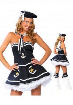 Naught Sailor Saucy Costume