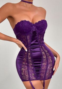 Tease Me Slowly Chemise Set