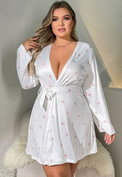 Plus Size Evening Affair Robe