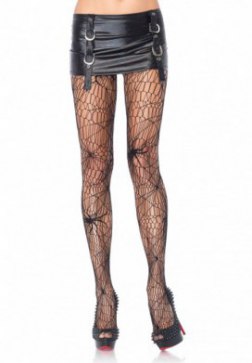 Spiderweb Lace Top Pantyhose