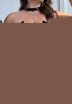 Plus Size Submissive Vinyl Teddy Set