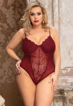 Plus Size Want You In The Worst Way Teddy